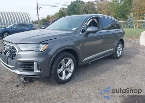 2021 Audi Q7 Premium Plus 45 Tfsi Quattro Tiptronic from USA, damaged, VIN WA1LJAF79MD019563